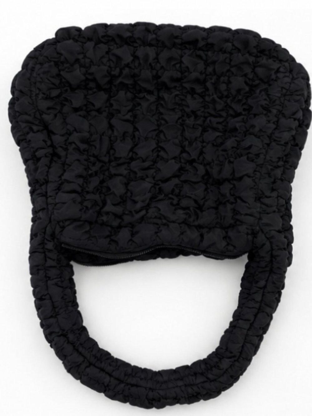 Wild Fable Black Oversized Scrunch Shoulder Bag
